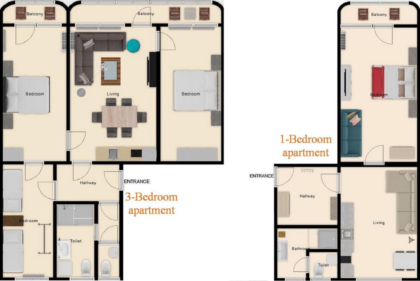 Ge Apartments Prague Luaran gambar